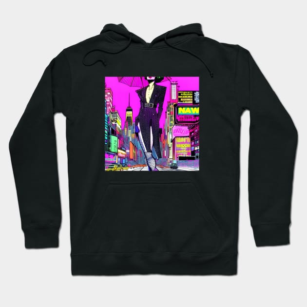 Fashion Style New York 90s 04 Hoodie by Kopandavil